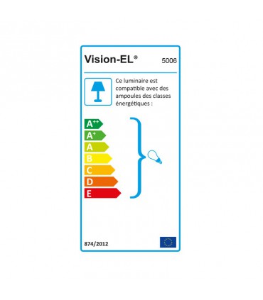 Suspension câble 2m E27 vert 5006 3760173783625