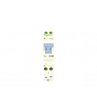 DUOLINE XP DISJONCTEUR D'CLIC 1P+N 32A C - Voir ici le remplaçant - 20729