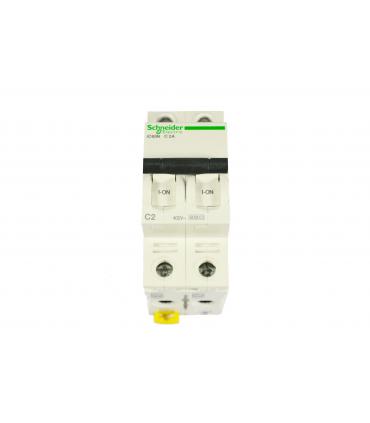 ACTI9 - IC60N DISJONCTEUR 2P 2A COURBE C - CERTIF NF - A9F74202