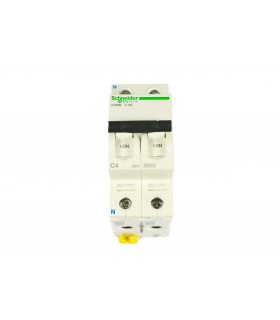 ACTI9 - IC60N DISJONCTEUR 1P+N 4A COURBE C - CERTIF NF - A9F74604