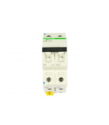 ACTI9 - IC60N DISJONCTEUR 1P+N 4A COURBE C - CERTIF NF - A9F74604