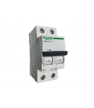 ACTI9 - IC60N DISJONCTEUR 2P 1A COURBE D - CERTIF NF - A9F75201