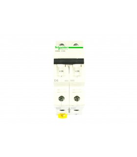 ACTI9 - IC60N DISJONCTEUR 2P 6A COURBE D - CERTIF NF - A9F75206