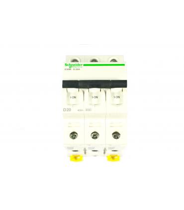 ACTI9 - IC60N DISJONCTEUR 3P 20A COURBE D - CERTIF NF - A9F75320