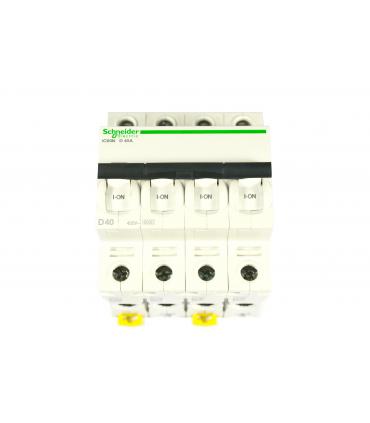 ACTI9 - IC60N DISJONCTEUR 4P 40A COURBE D - CERTIF NF - A9F75440