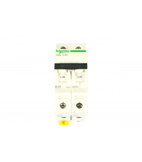 ACTI9 - IC60N DISJONCTEUR 2P 25A COURBE B - CERTIF NF - A9F76225