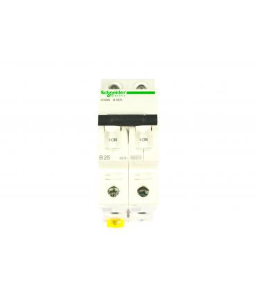 ACTI9 - IC60N DISJONCTEUR 2P 25A COURBE B - CERTIF NF - A9F76225