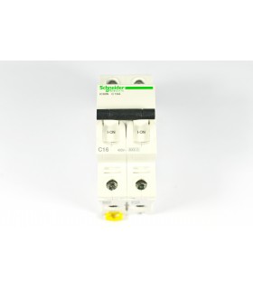 ACTI9 - IC60N DISJONCTEUR 2P 16A COURBE C - CERTIF NF - A9F77216