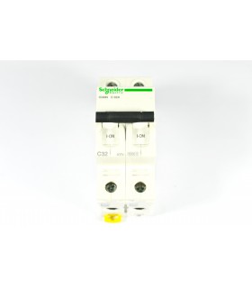 ACTI9 - IC60N DISJONCTEUR 2P 32A COURBE C - CERTIF NF - A9F77232