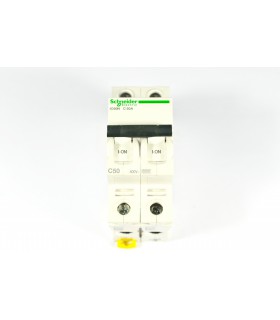 ACTI9 - IC60N DISJONCTEUR 2P 50A COURBE C - CERTIF NF - A9F77250