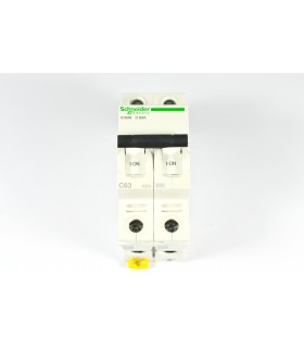 ACTI9 - IC60N DISJONCTEUR 2P 63A COURBE C - CERTIF NF - A9F77263