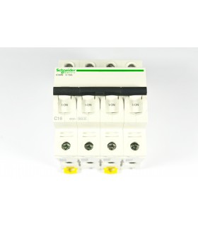 ACTI9 - IC60N DISJONCTEUR 4P 16A COURBE C - CERTIF NF - A9F77416