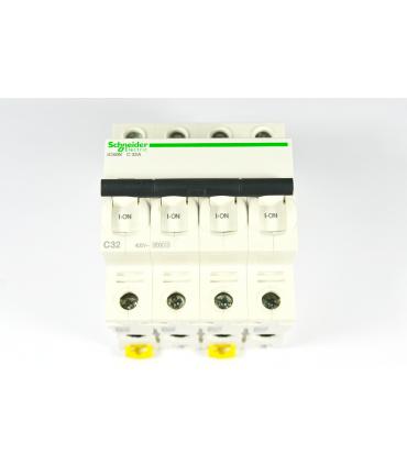 ACTI9 - IC60N DISJONCTEUR 4P 32A COURBE C - CERTIF NF - A9F77432