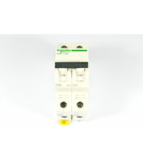 ACTI9 - IC60H DISJONCTEUR 2P 63A COURBE C - CERTIF NF - A9F87263