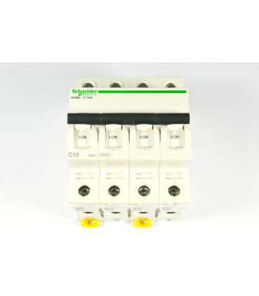 ACTI9 - IC60H DISJONCTEUR 4P 16A COURBE C - CERTIF NF - A9F87416