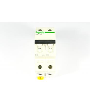 ACTI9 - IC60L DISJONCTEUR 2P 4A COURBE C - CERTIF NF - A9F94204