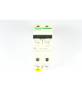 ACTI9 - IC60L DISJONCTEUR 2P 20A COURBE K - CERTIF NF - A9F95220 ACTI9 - IC60L DISJONCTEUR 2P 20A COURBE K - CERTIF NF - A9F95220