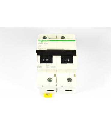 DISJONCTEUR C120N 2P 80 A - COURBE B - 10 KA - A9N18345