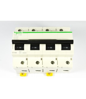 DISJONCTEUR C120N 4P 100 A - COURBE C - 10 KA - CERTIF NF - A9N18375 DISJONCTEUR C120N 4P 100 A - COURBE C - 10 KA - CERTIF NF - A9N18375