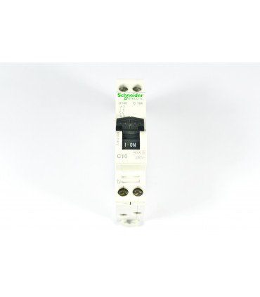 PRODIS DT40 - DISJONCTEUR - 1P+N - 10A - COURBE C - CERTIF NF - A9N21024