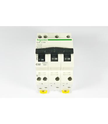 PRODIS DT40 - DISJONCTEUR - 3P+N - 32A - COURBE C - 6KA - NF - A9N21068