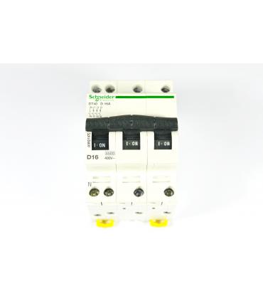 PRODIS DT40 - DISJONCTEUR - 3P+N - 16A - COURBE D - 6KA - NF - A9N21075