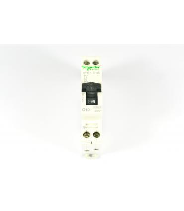 PRODIS DT40N - DISJONCTEUR - 1P+N - 10A - COURBE C - CERTIF NF - A9N21365