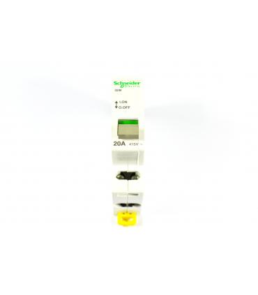 ACTI9 - ISW INTERRUPTEUR DE COMMANDE 2P 20A 415VCA - CERTIF NF - A9S60220