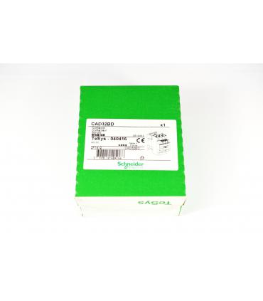 TESYS CAD32 - CONTACTEUR - 3F+2O - INSTANTANE - 10A - 24VCC - CAD32BD