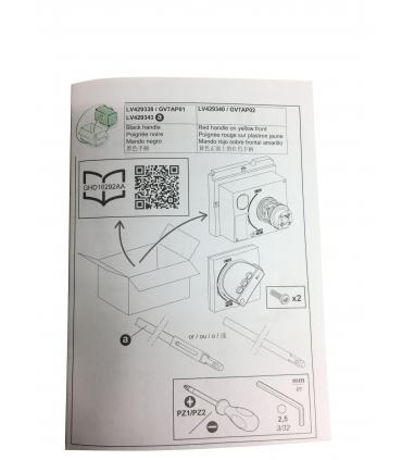 COMPACT NSX100-250 - COMMANDE ROTATIVE PROLONGEE STANDARD - LV429338