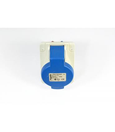 PRATIKA - SOCLE DE PRISE INDUSTRIELLE COUDEE 16 A - 2P+T - PKY16F423