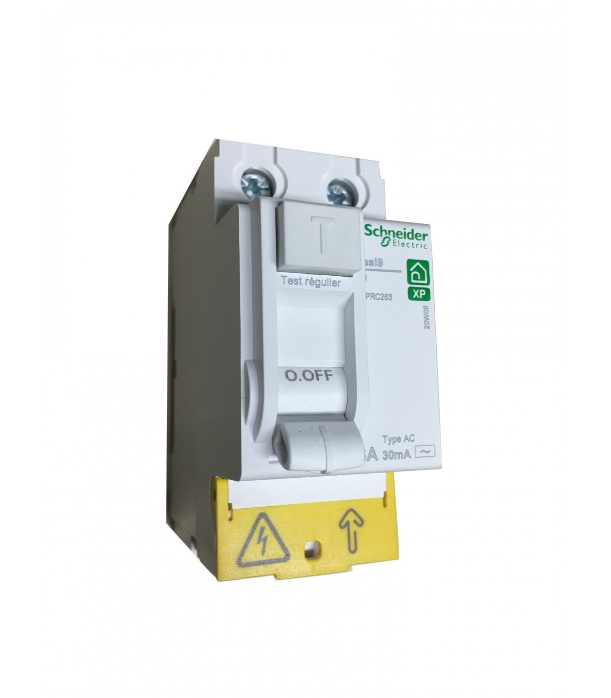 Interrupteur différentiel 30mA 63A type A, SCHNEIDER ELECTRIC