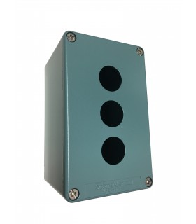 HARMONY XAPM - BOITE A BOUTONS VIDE - METALLIQUE - 3 PERÇAGES - XAPM2503