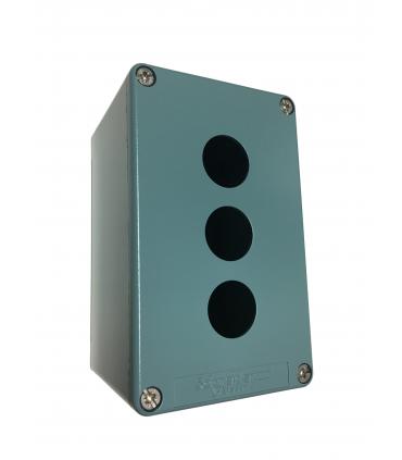 HARMONY XAPM - BOITE A BOUTONS VIDE - METALLIQUE - 3 PERÇAGES - XAPM2503