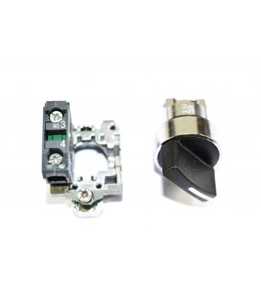 HARMONY XB4 - BOUTON TOURNANT A MANETTE - Ø22 - 2 POS A RAP. - XB4BD41