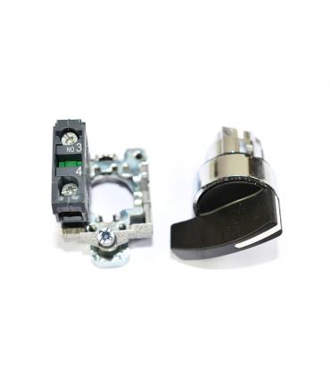 HARMONY XB4 - BOUTON TOURNANT A CROSSE Ø22 - Ø22 - 2 POS FIX - XB4BJ21