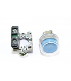 HARMONY XB4 - BOUTON POUSSOIR A IMPULS - Ø22 - CAPUCHONNE - BLEU - XB4BP61 HARMONY XB4 - BOUTON POUSSOIR A IMPULS - Ø22 - CAPUCHONNE - BLEU - XB4BP61