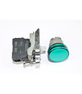 HARMONY XB4 - VOYANT LUMINEUX DEL - Ø22 - VERT - 24V - VIS ETRIER - XB4BVB3 HARMONY XB4 - VOYANT LUMINEUX DEL - Ø22 - VERT - 24V - VIS ETRIER - XB4BVB3