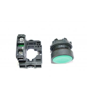 HARMONY XB5 - BOUTON POUSSOIR A IMPULSION - Ø22 - VERT - 1F - XB5AA31