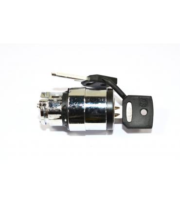 HARMONY XB4 - TETE BOUTON TOURNANT A CLE 455 - Ø22 - 2 POS FIX - ZB4BG2