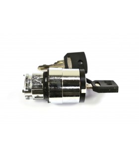 HARMONY XB4 - TETE BOUTON TOURNANT A CLE 458A - Ø22 - 2 POS FIX - ZB4BG210