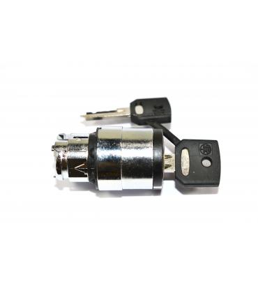 HARMONY XB4 - TETE BOUTON TOURNANT A CLE 455 - Ø22 - 2 POS A - ZB4BG6