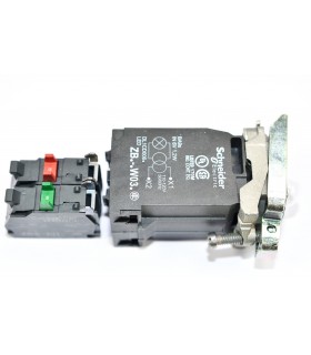 HARMONY XB4 - CORPS BOUTON POUSSOIR LUMINEUX BA9S - 1O+1F - ZB4BW035