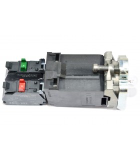 HARMONY XB4 - CORPS BOUTON POUSSOIR LUMIN BA9S - 1O+1F - TRANSFO - ZB4BW045