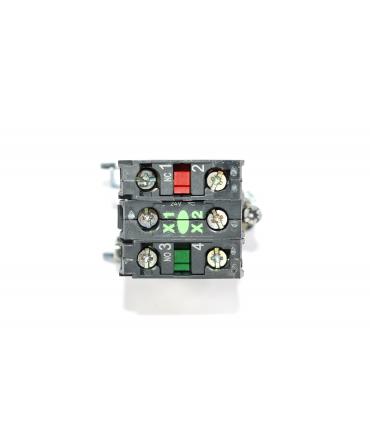 HARMONY CORPS DE BOUTON LUMINEUX - Ø22 - VERT LED INTEGREE 1O+1F - ZB4BW0B35