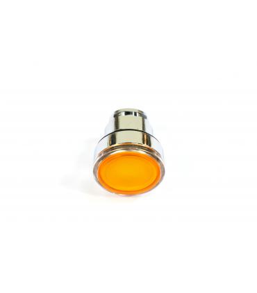 HARMONY XB4 - TETE BOUTON POUSSOIR LUMINEUX DEL - Ø22 - ORANGE - ZB4BW353