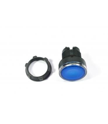 HARMONY XB5 - TETE BOUTON POUSSOIR LUMINEUX DEL - Ø22 - BLEU - ZB5AW363