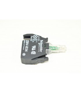 HARMONY BLOC LUMINEUX - Ø22 - LED VERTE INTEGREE - 24V - ZBVB34