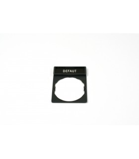 HARMONY - PORTE-ETIQUETTE 30X40 + ETIQUETTE DEFAUT 8X27 - ZBY2134