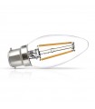 Ampoule LED Flamme B22 4W 2700°K 495Lm 230Vac